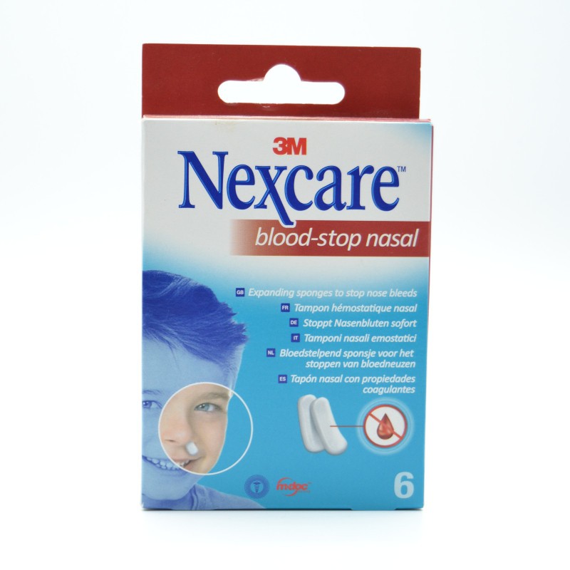 NEXCARE 3M BLOOD STOP TAPON NASAL 2 U Limpieza y cuidado de las heridas