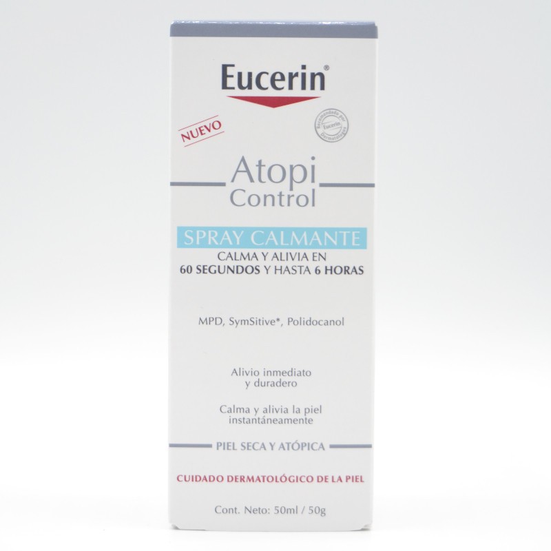 EUCERIN ATOPIC CONTROL SPRAY CALMANTE 50 ML Hidratación y piel atópica