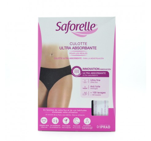 BRAGUITA ULTRA ABSORBENTE SAFORELLE TALLA M (38) Menstruación