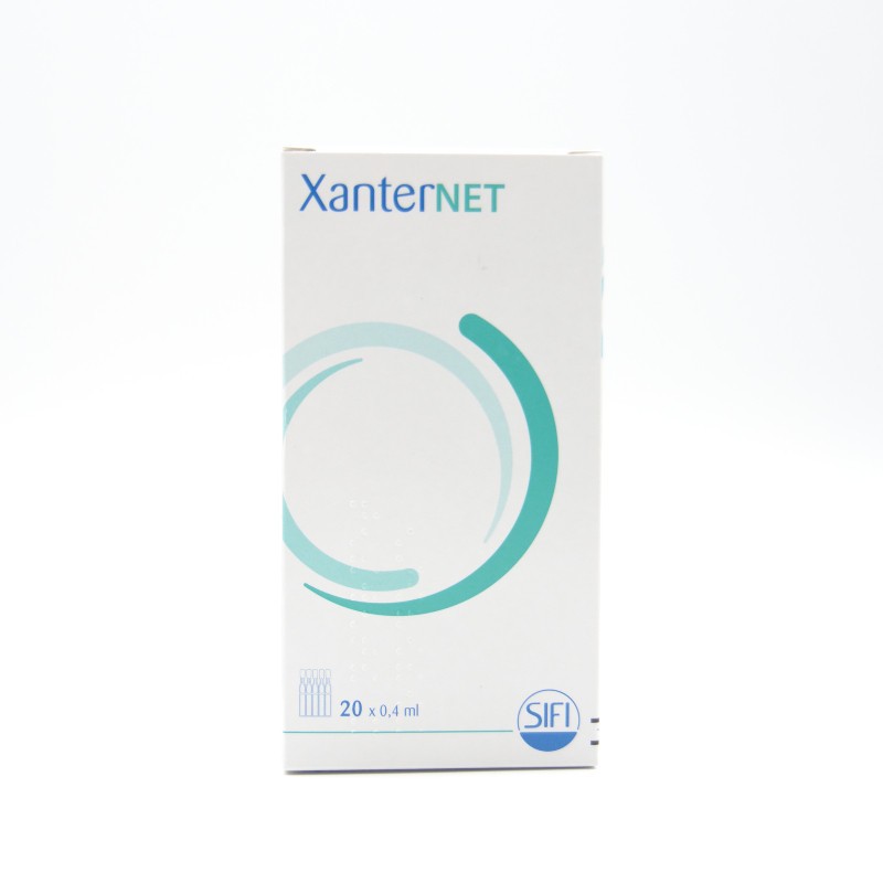 XANTERNET 20 UNIDOSIS X 0,4 ML Colirios y monodosis