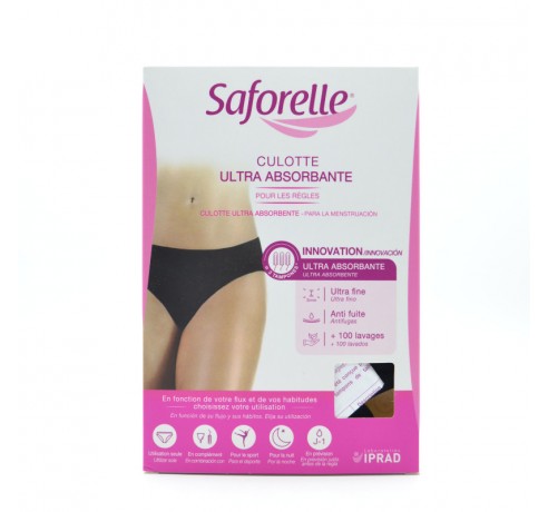 BRAGUITA ULTRA ABSORBENTE SAFORELLE TALLA XXL (4 Menstruación