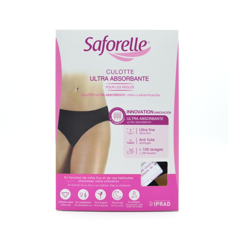 BRAGUITA ULTRA ABSORBENTE SAFORELLE TALLA XXL (4 Menstruación