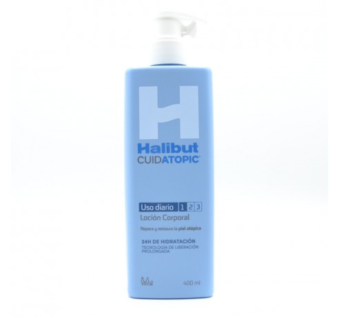 HALIBUT CUIDATOPIC LOCION CORPORAL 400 ML Hidratación y piel atópica