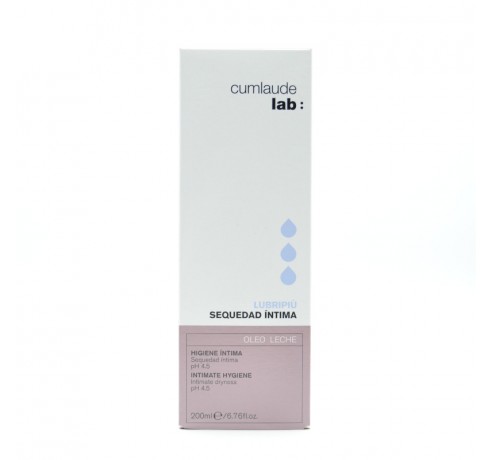 CUMLAUDE LUBRIPIU H. INTIMA OLEO LECHE 200 ML Higiene diaria