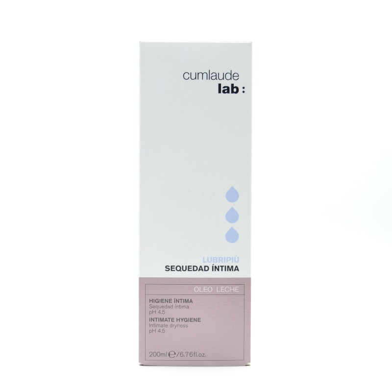 CUMLAUDE LUBRIPIU H. INTIMA OLEO LECHE 200 ML Higiene diaria