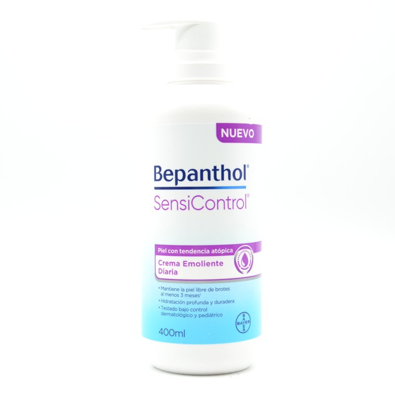 BEPANTHOL SENSICONTROL CREMA 400 ML Hidratación y piel atópica