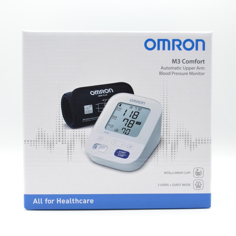 Comprar Tensiometro Omron Brazo M3 Comfort Online