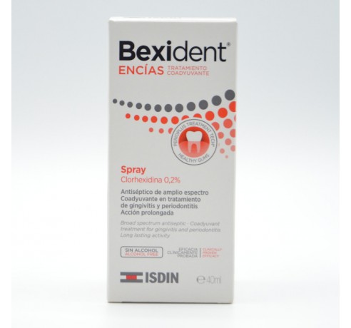 BEXIDENT ENCIAS CLX SPRAY 40 ML Encías, caries, dientes sensibles