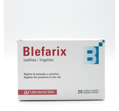 Blefarix toallitas oftálmicas 50 unidades