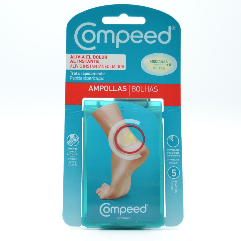 COMPEED AMPOLLAS MEDIANAS 5U Cuidado de los pies