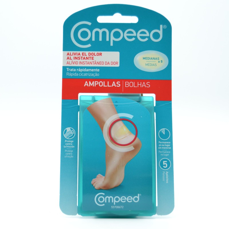 COMPEED AMPOLLAS MEDIANO 5U. Cuidado de los pies