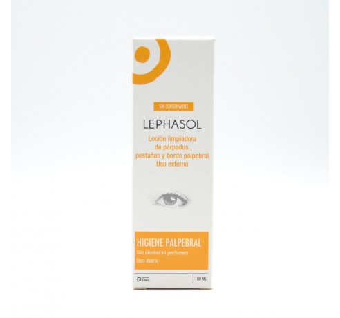 LEPHASOL 100 ML Higiene ocular y toallitas