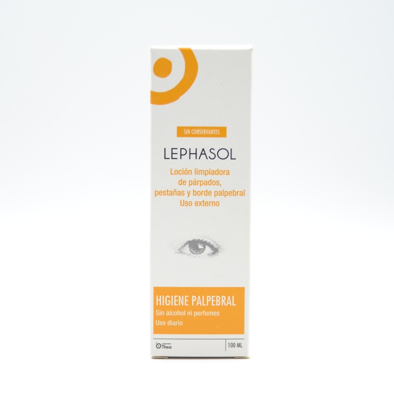 LEPHASOL 100 ML Higiene ocular y toallitas