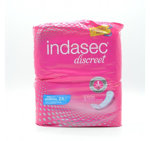 INDASEC DISCREET NORMAL 24 U Cuidado del adulto