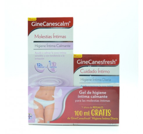 GINECANESGEL CALM 200ML + FRESH 100ML GRATIS Higiene diaria