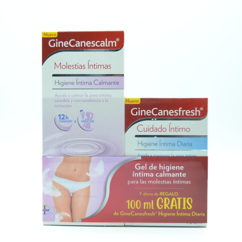 GINECANESGEL CALM 200ML + FRESH 100ML GRATIS Higiene diaria