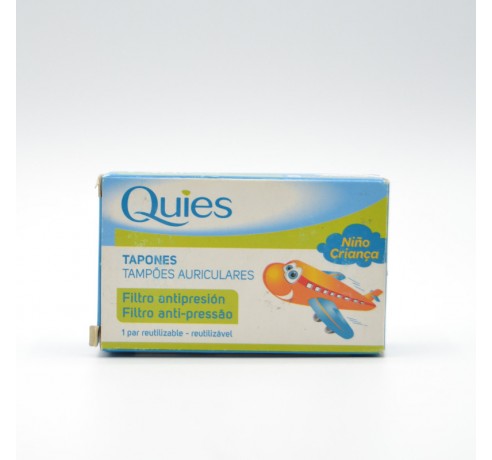 QUIES TAPONES ANTIPRESION INFANTIL 2U Tapones