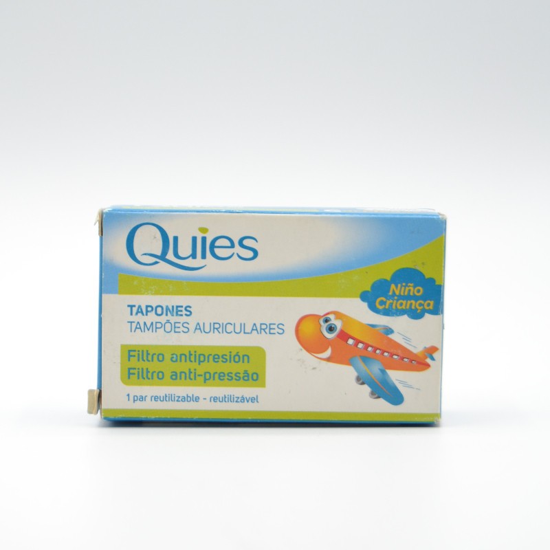 QUIES TAPONES ANTIPRESION INFANTIL 2U Tapones