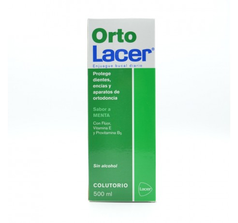 ORTOLACER COLUTORIO MENTA 500 ML. Halitosis