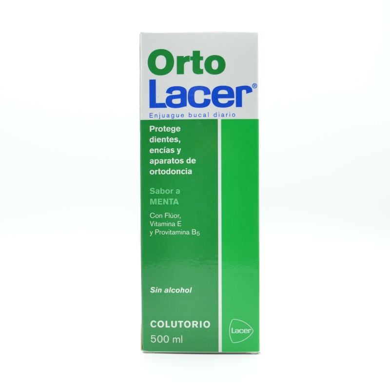 ORTOLACER COLUTORIO MENTA 500 ML. Halitosis