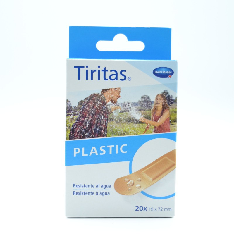 TIRITAS PLASTIC 20U 19X72 MM HARTMANN Cuidado de los pies