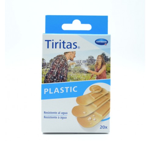 TIRITAS PLASTIC SURTIDO 4 TAMAÑOS 20 U HARTMANN Cuidado de los pies