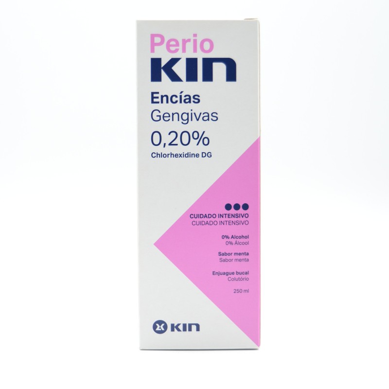 PERIO KIN ENJUAGUE 250 ML. Encías, caries, dientes sensibles