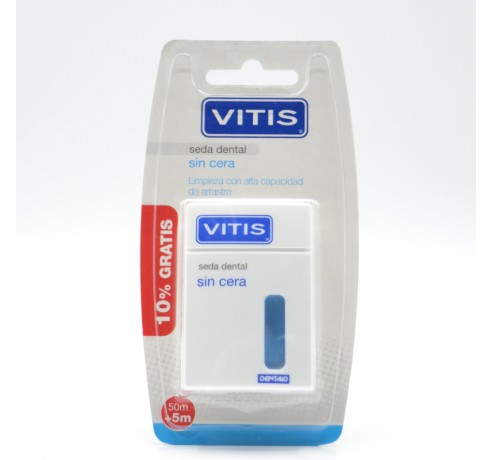 VITIS SEDA DENTAL SIN CERA Sedas, hilos dentales