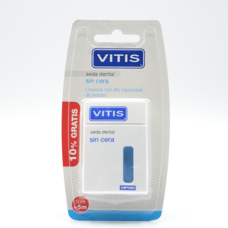 VITIS SEDA DENTAL SIN CERA Sedas, hilos dentales