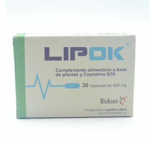 LIPOK 30 CAPSULAS Salud cardiovascular