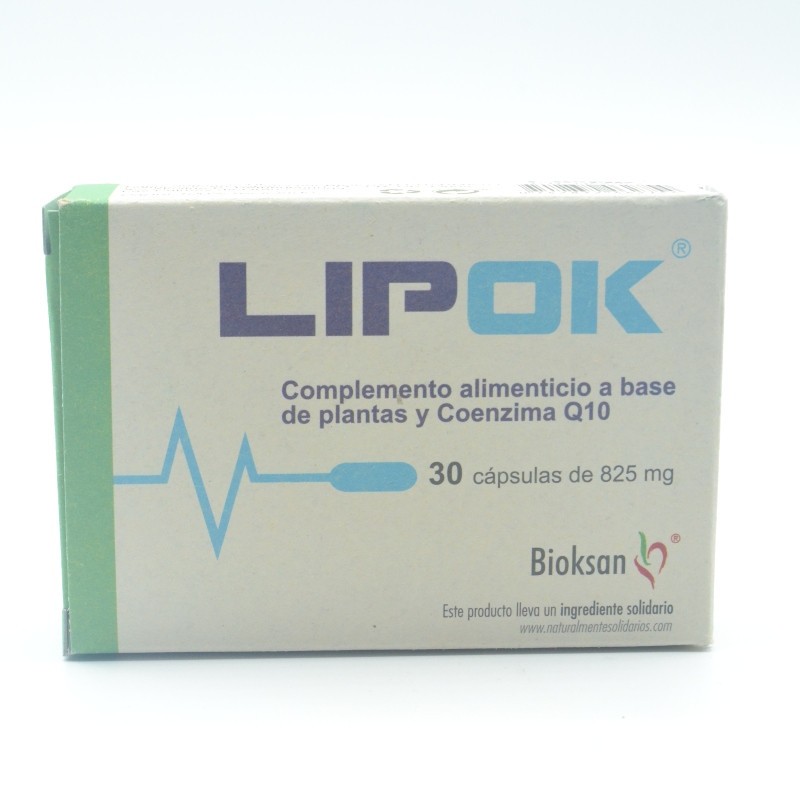 LIPOK 30 CAPSULAS Salud cardiovascular