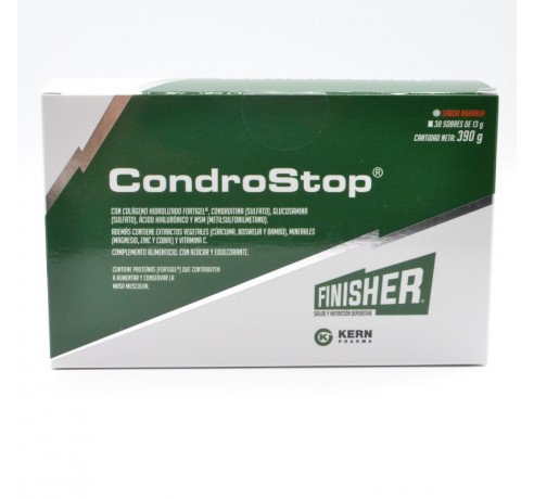 FINISHER CONDROSTOP 30 SOBRES 12.8 G Articulaciones y huesos