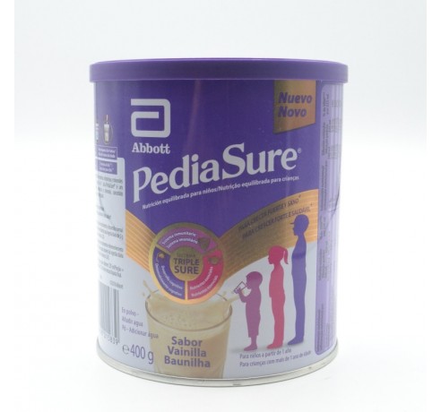 PEDIASURE VAINILLA POLVO 400 GR Papillas y snacks