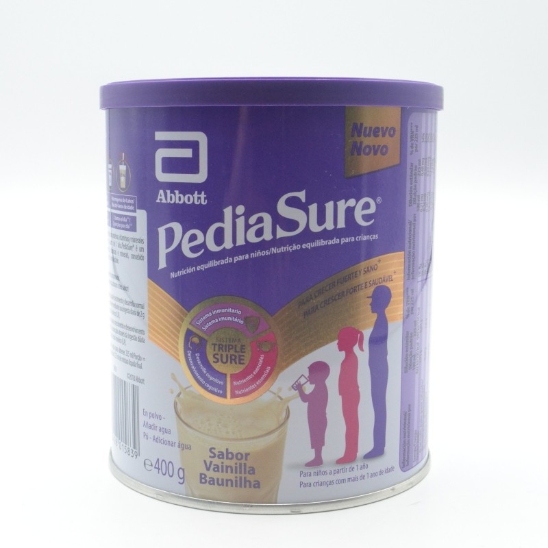 PEDIASURE VAINILLA POLVO 400 GR Papillas y snacks