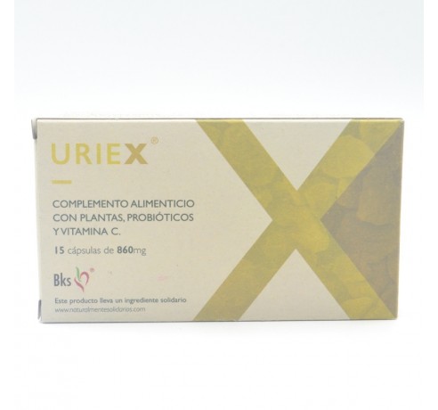 URIEX 15 CAPS Salud de las vias urinarias