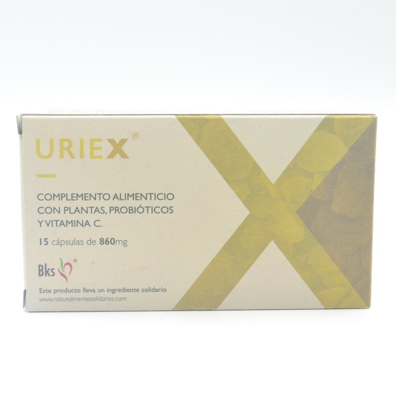 URIEX 15 CAPS Salud de las vias urinarias