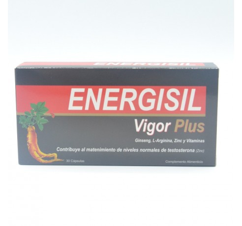 ENERGISIL VIGOR PLUS 30 CAPSULAS Fertilidad y deseo