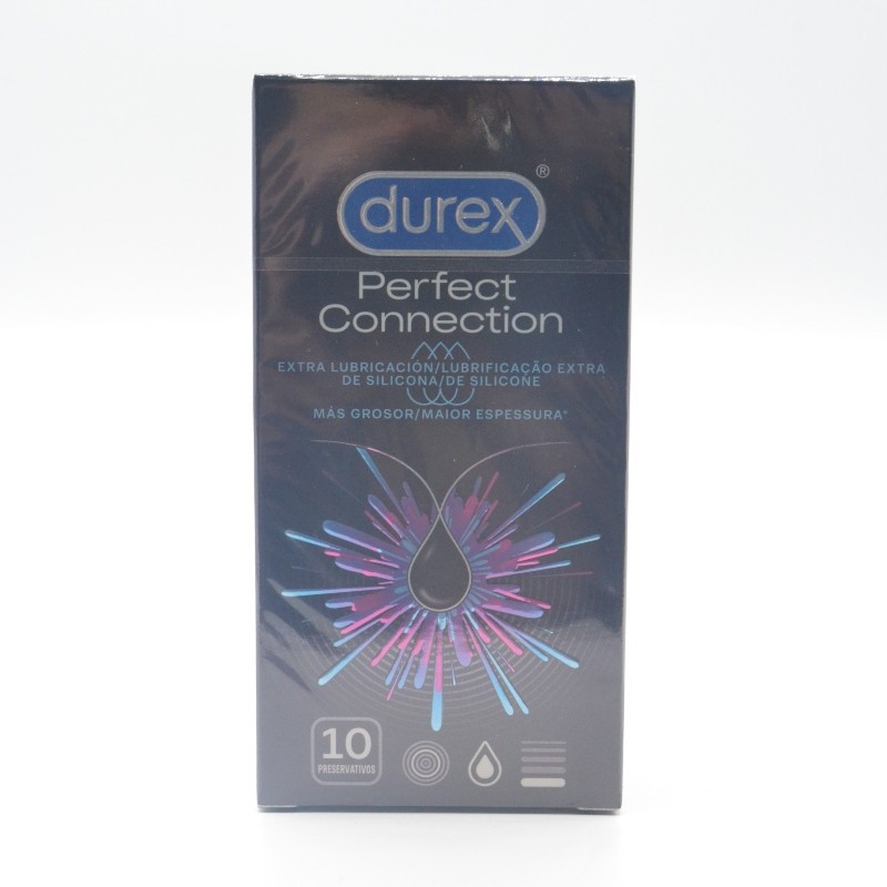 PRESERVATIVOS DUREX PERFECT CONNECTION 10 U Preservativos