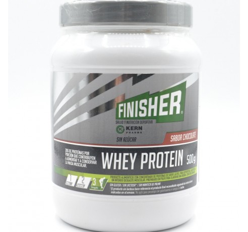 FINISHER WHEY PROTEIN 500 G SABOR CHOCOLATE Rendimiento y recuperación