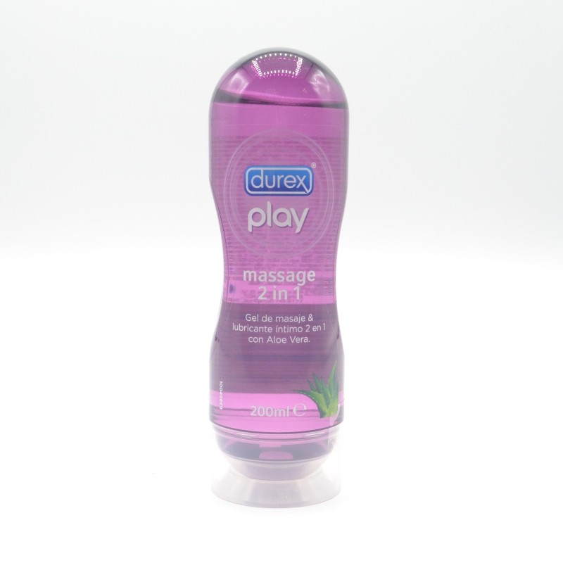 DUREX PLAY MASSAGE HIDRATANTE ALOE 200 ML Lubricantes y geles de masaje