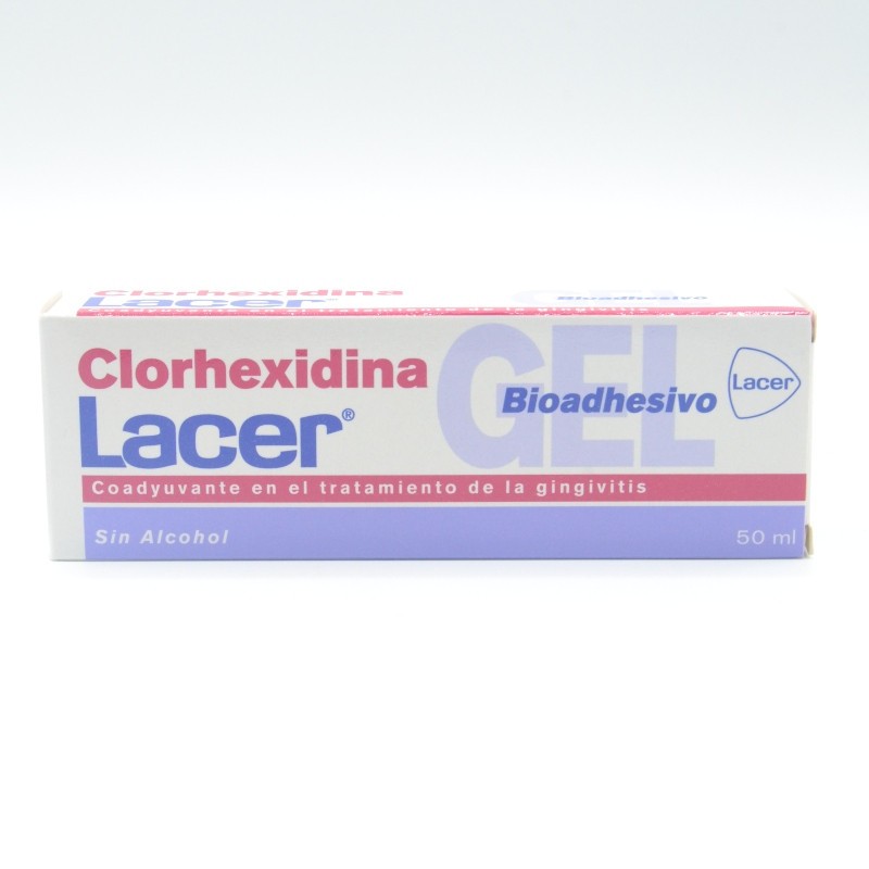 LACER CLORHEXIDINA GEL BIOADHESIVO 50 ML Prótesis dental