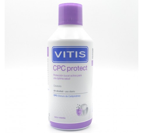 VITIS CPC PROTECT COLUTORIO 500 ML Encías, caries, dientes sensibles