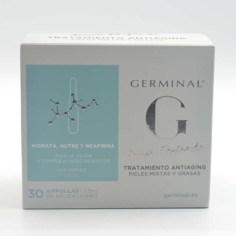 GERMINAL 3.0 TRATAMIENTO ANTIAGING P.MIXTA&GRASA Antiedad