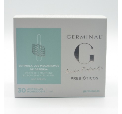 GERMINAL ACCION PROFUNDA PREBIOTICOS 30 AMPOLLAS Antiedad