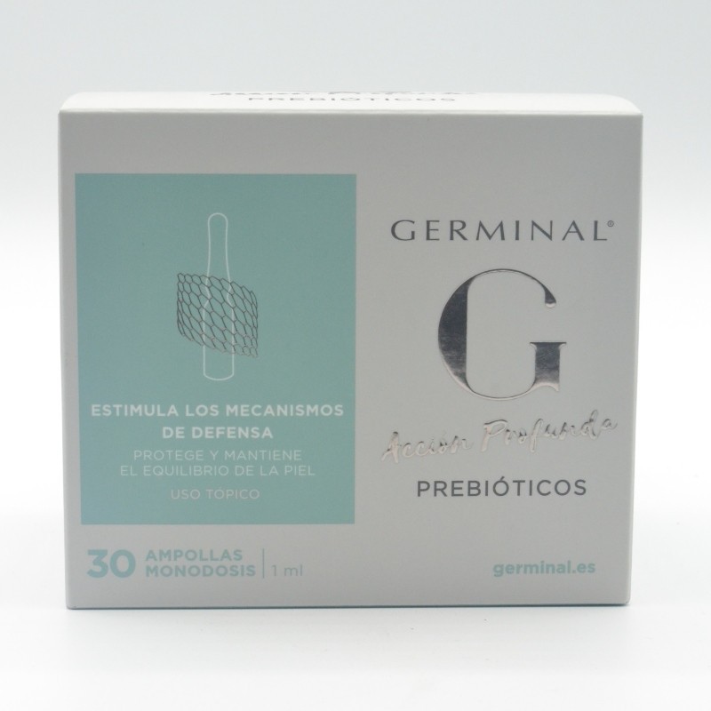 GERMINAL ACCION PROFUNDA PREBIOTICOS 30 AMPOLLAS Antiedad