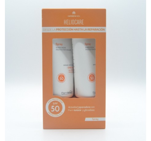 HELIOCARE ADVANCE PACK SPYAY SOLAR SPF 50+ DUPLO 200MLX2 Corporal adulto