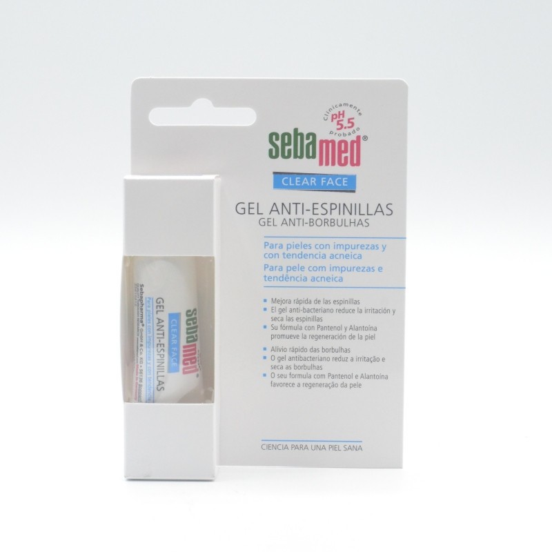 SEBAMED CLEAR FACE GEL ANTI-ESPINILLAS 10 ML Parafarmacia