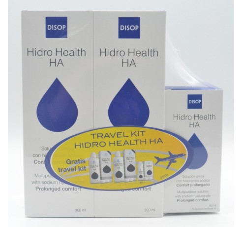 HIDRO HEALTH MALETA 2/360 LENTILLAS Líquido de lentillas