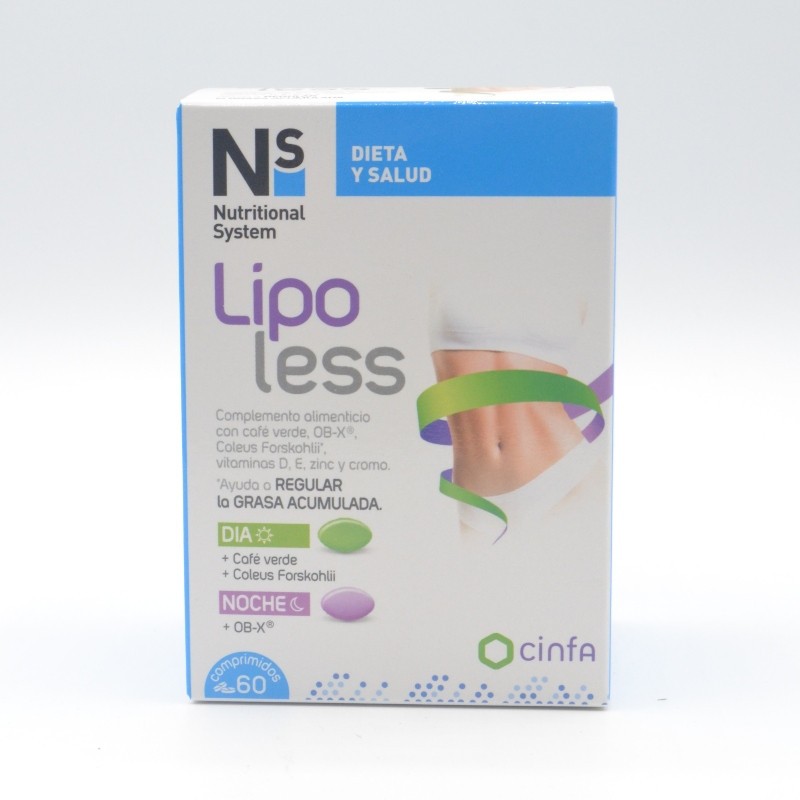 NS LIPOLESS 60 COMPRIMIDOS Quemagrasas