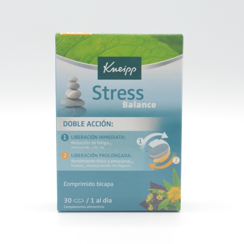 KNEIPP STRESS BALANCE 30 COMP. BICAPA Regulación de estrés y ciclo del sueño
